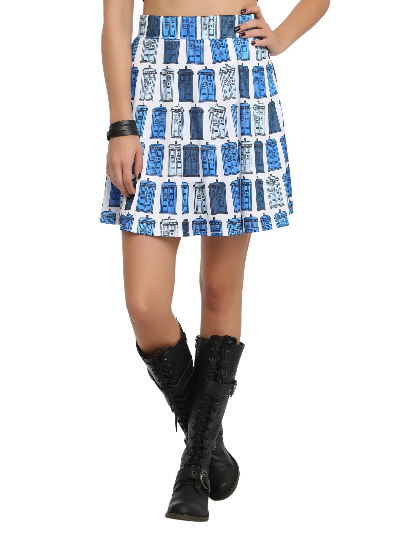Doctor Who Her Universe TARDIS Skirt, , hi-res