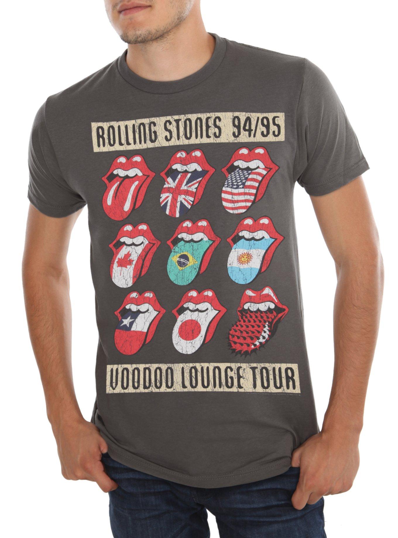 The Rolling Stones Voodoo Lounge Tour T-Shirt, BLACK, hi-res