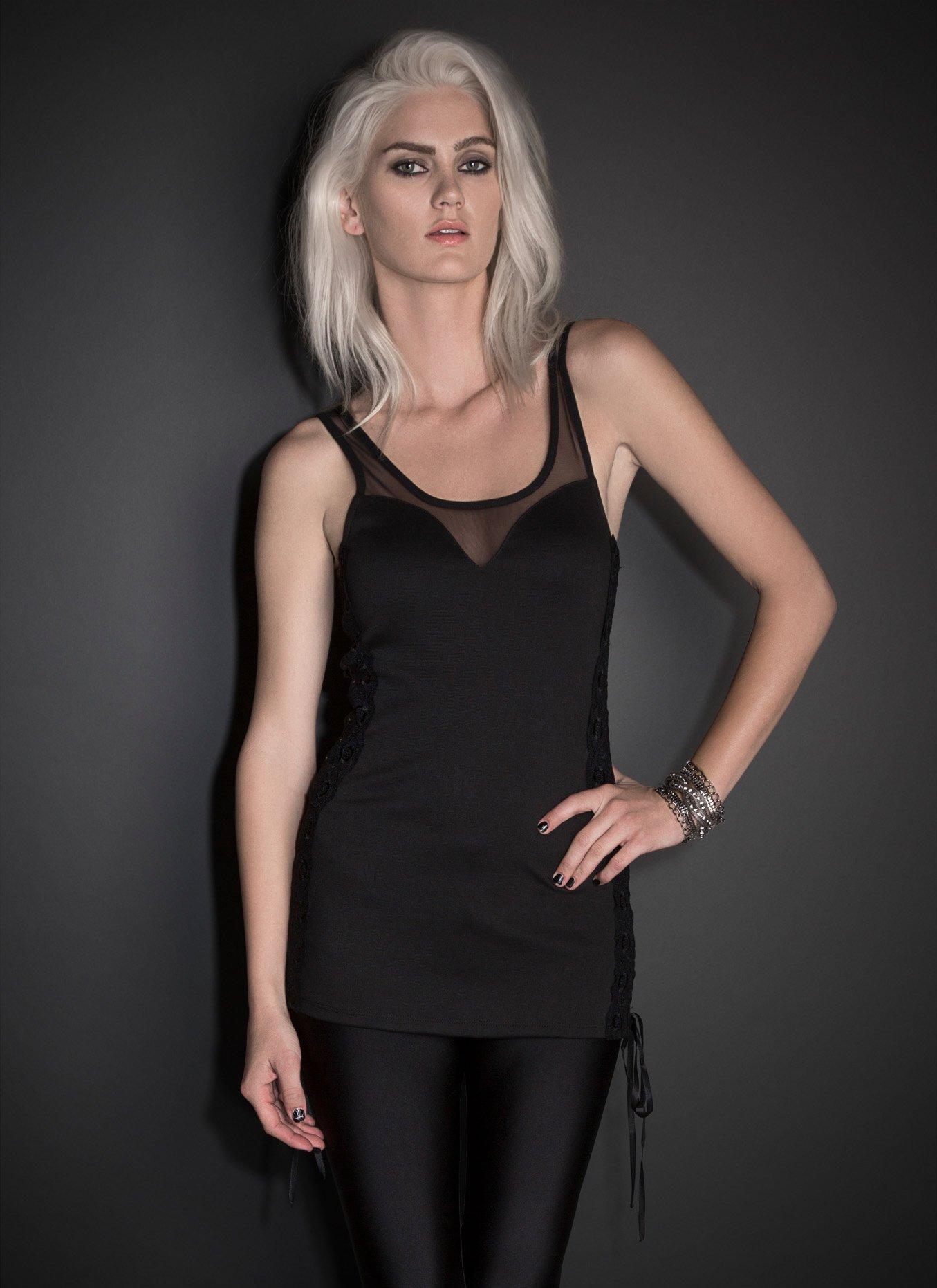 Sweetheart Neckline Tank Top, , hi-res