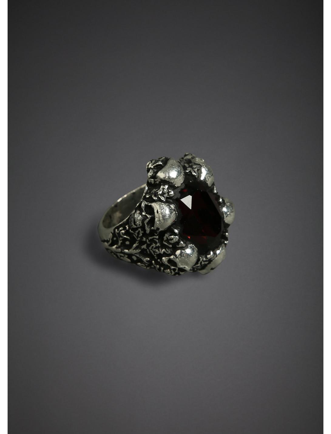 Jewel Skull Ring, , hi-res