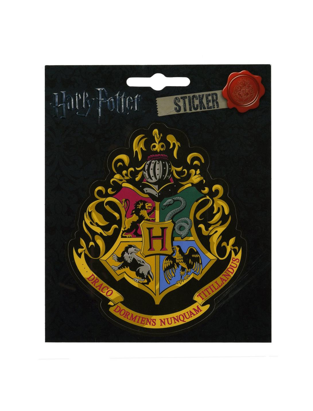 Harry Potter Hogwarts Crest Sticker, , hi-res