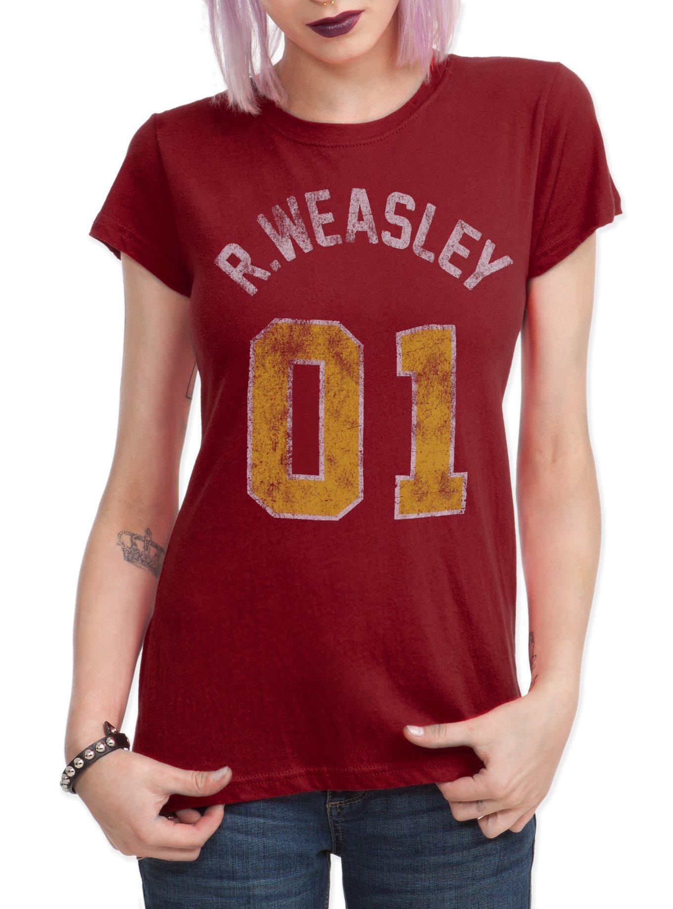 Harry Potter Ron Weasley Sport Girls T-Shirt, BLACK, hi-res