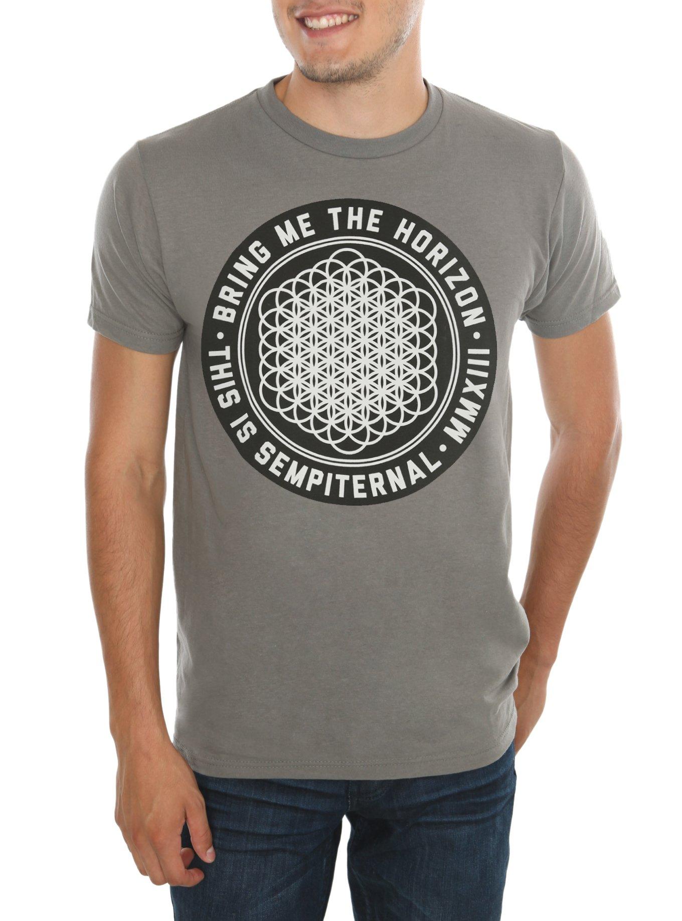 Bring Me The Horizon Sempiternal T-Shirt, HEATHER GREY, hi-res