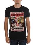 Marvel Thor Vs. Loki T-Shirt, BLACK, hi-res