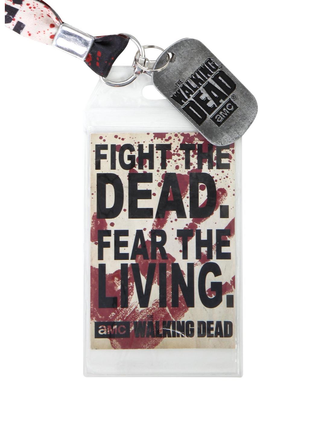 The Walking Dead Fight The Dead Lanyard, , hi-res