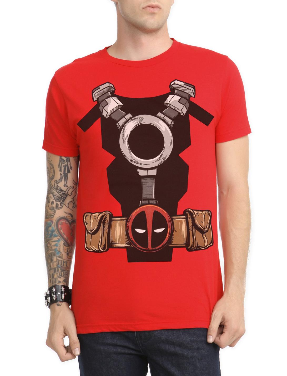 Marvel Universe Deadpool Costume T-Shirt, , hi-res