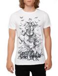 Plus Size The Nightmare Before Christmas Sketch T-Shirt, , hi-res