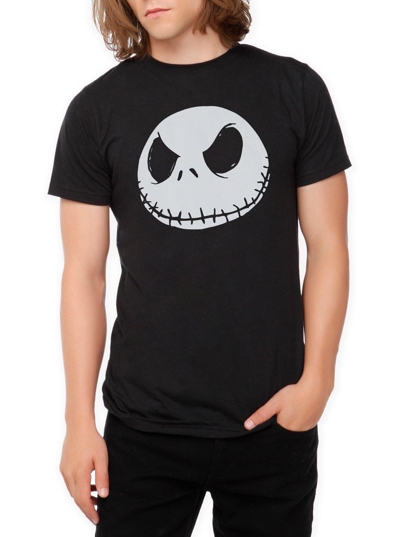 The Nightmare Before Christmas Jack Face T-Shirt, , hi-res