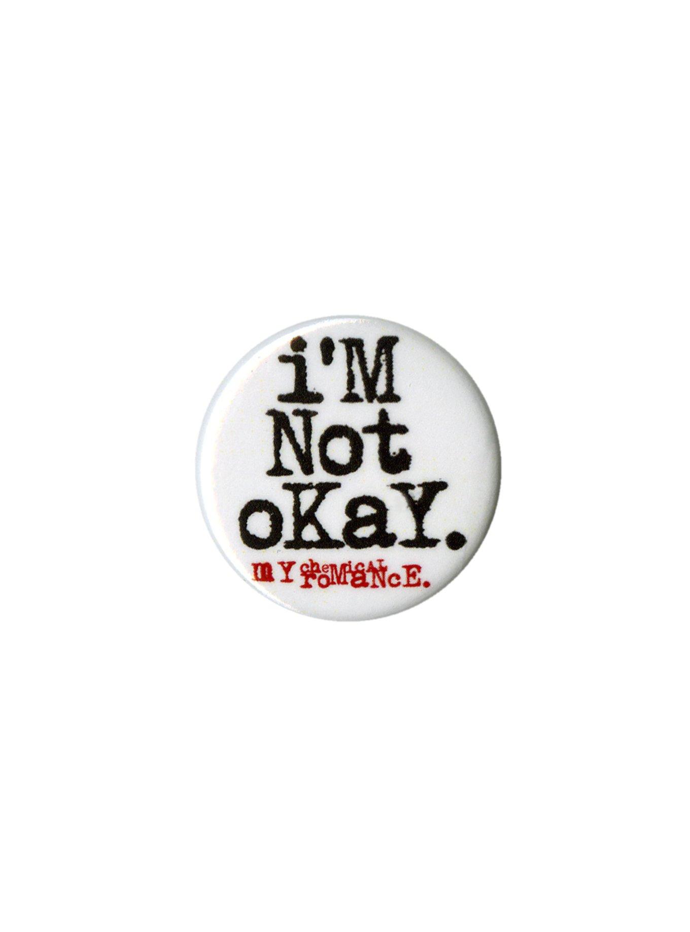 My Chemical Romance Not Okay Pin, , hi-res