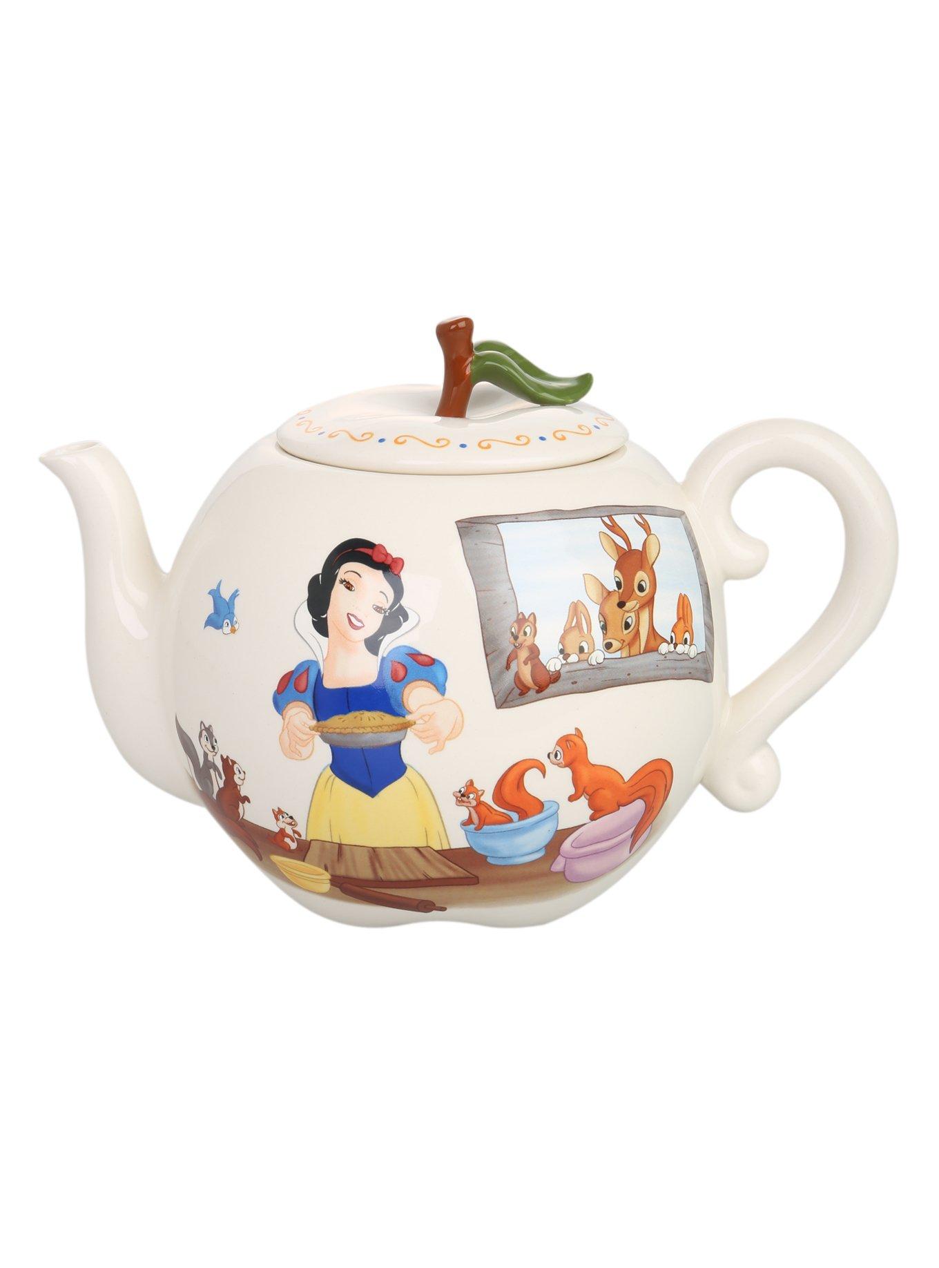 Disney Snow White Small Tea Pot + 2 cups - Japan Import store