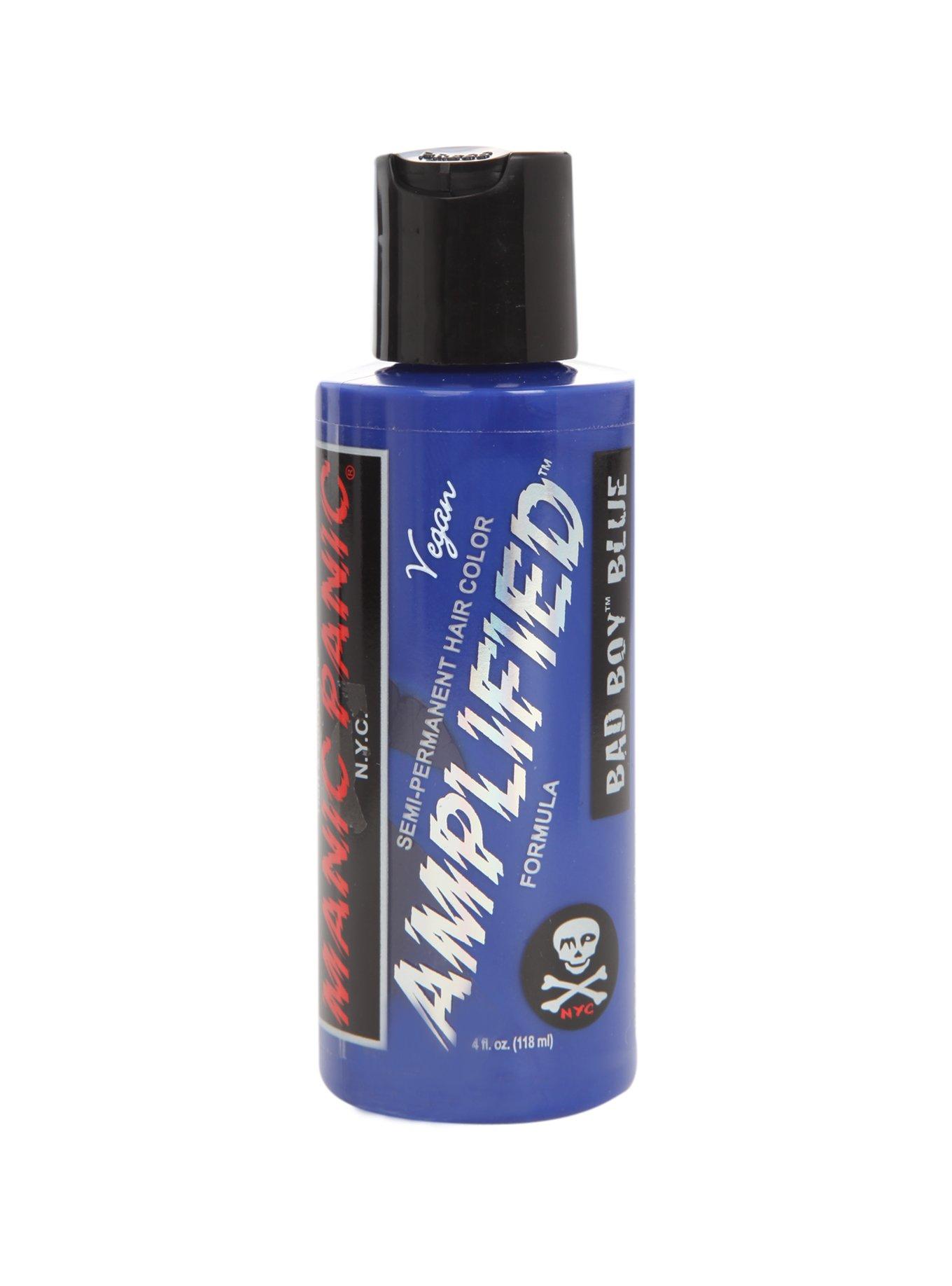Manic Panic Amplified Semi-Permanent Bad Boy Blue Hair Dye, , hi-res