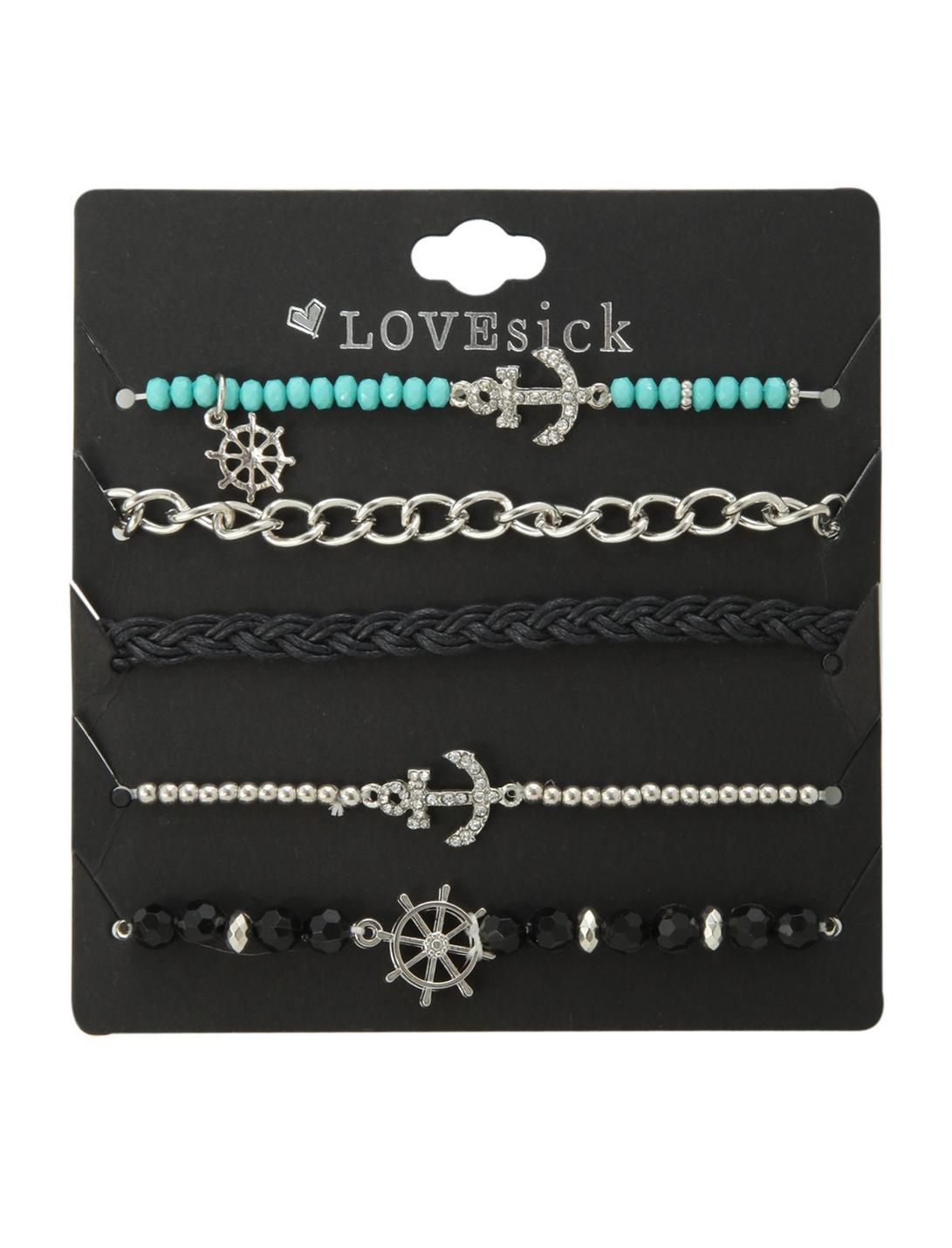 LOVEsick Nautical Bracelet 5 Pack, , hi-res