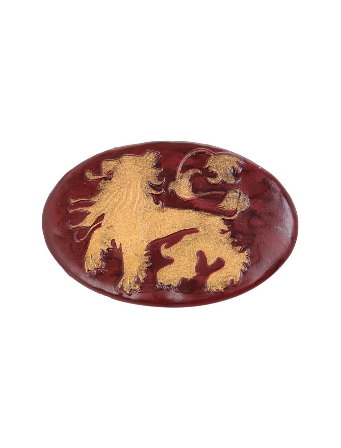 Game Of Thrones Lannister Shield Pin, , hi-res