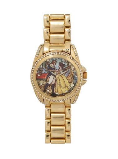 Disney Beauty And The Beast Stained Glass Watch | Hot Topic