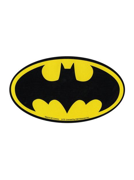 Dc Comics Batman Logo Sticker Hot Topic