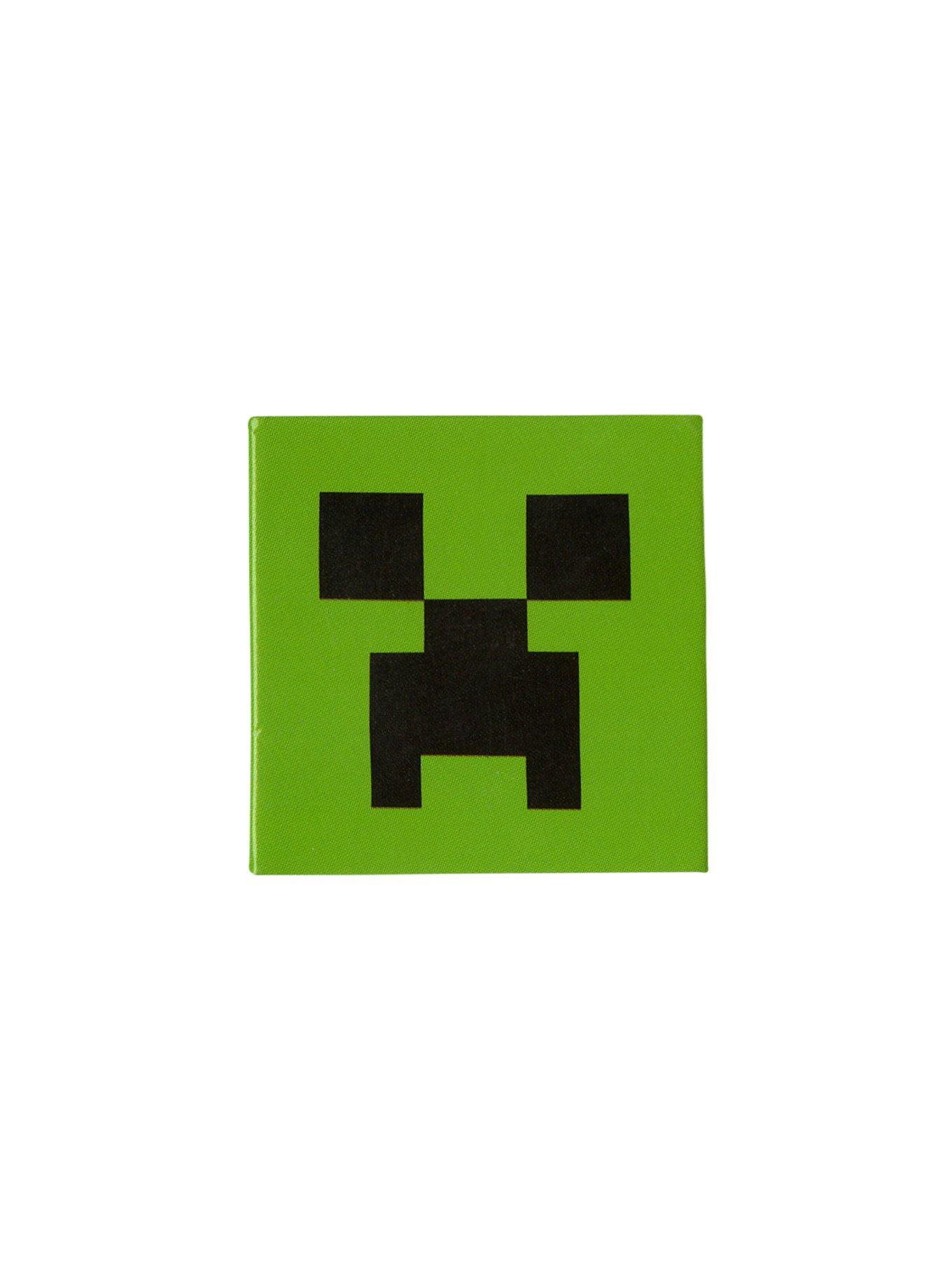 Minecraft Creeper Square Pin, , hi-res