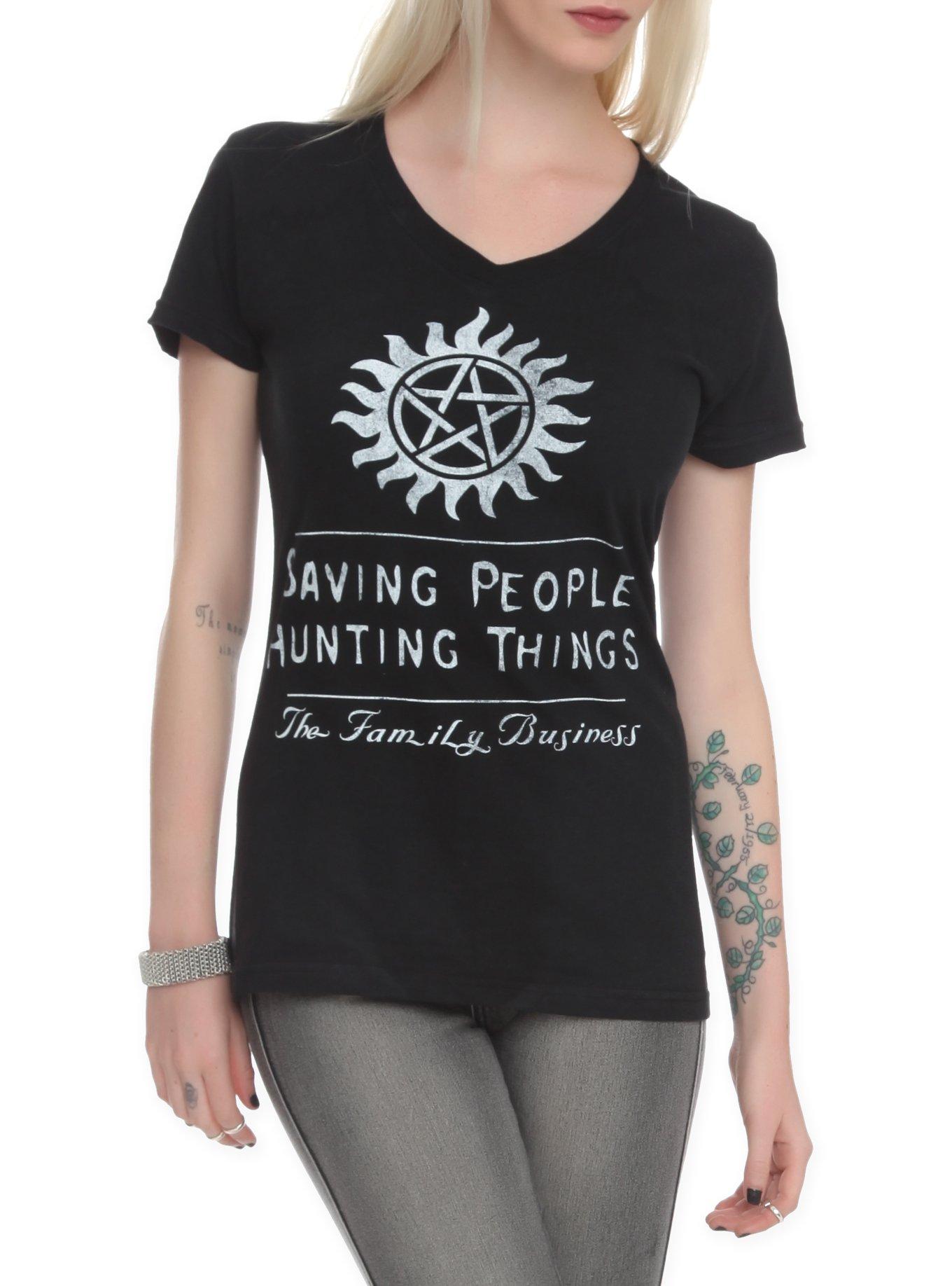 Supernatural Family Business Girls T-Shirt Hot Topic