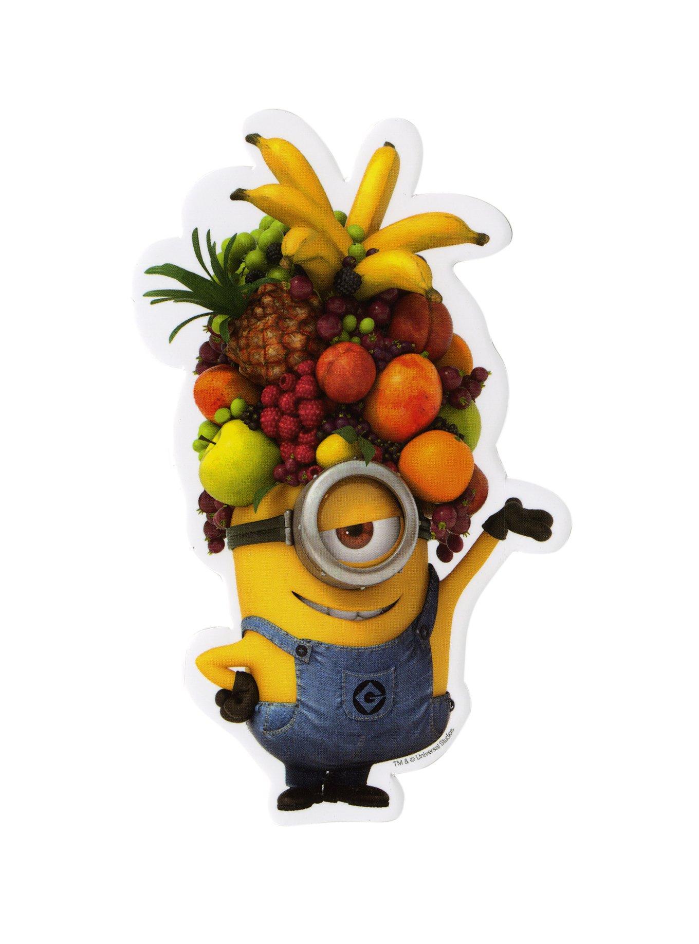 Despicable Me 2 Fruit Minion Sticker