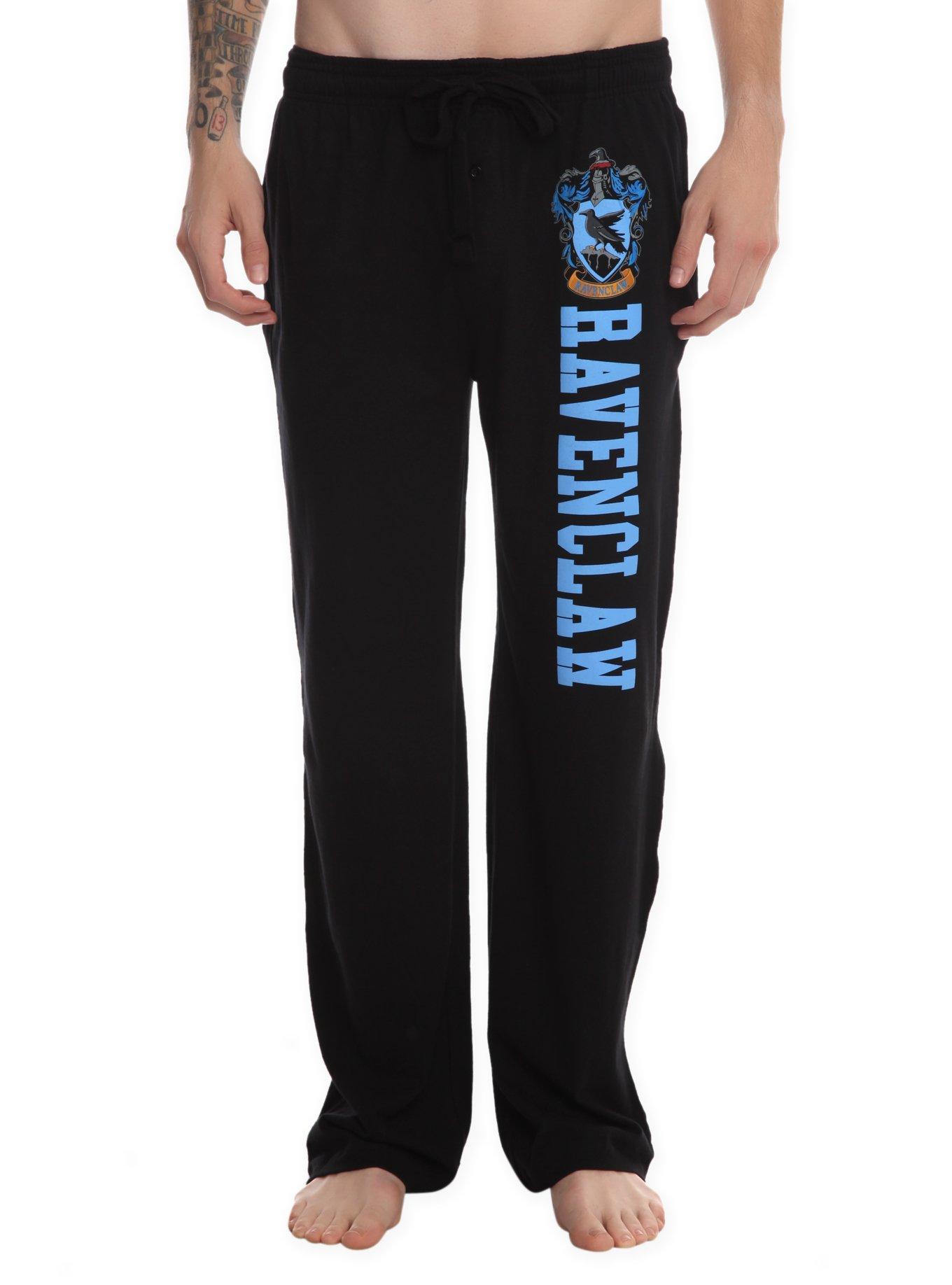 Harry Potter Ravenclaw Guys Pajama Pants, BLACK, hi-res