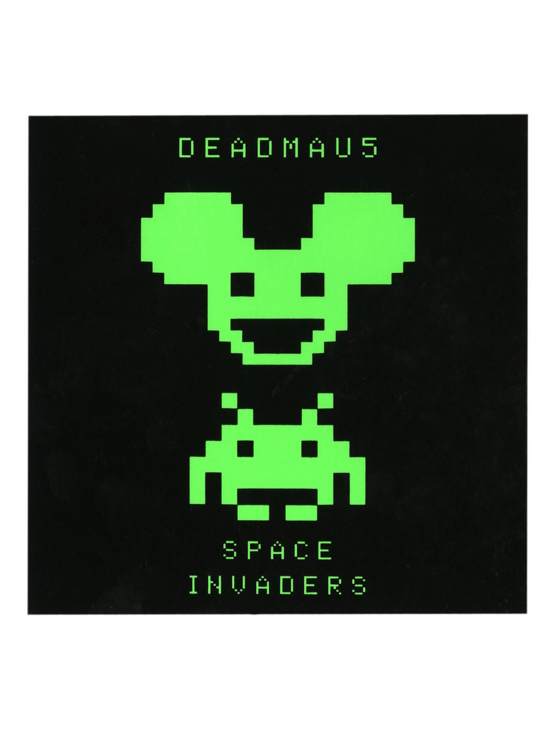 Deadmau5 X Space Invaders Sticker, , hi-res