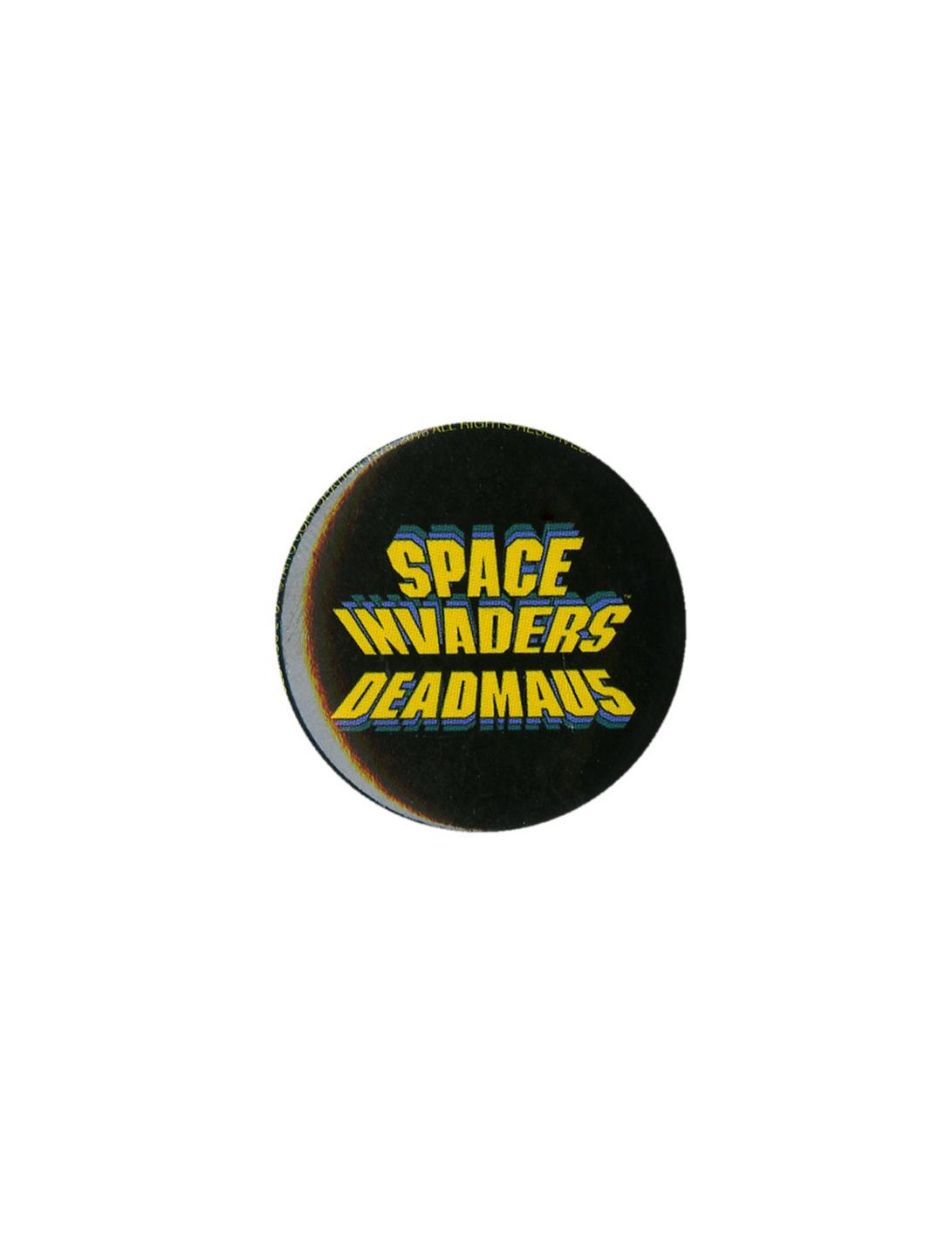 Deadmau5 X Space Invaders Logo Pin, , hi-res