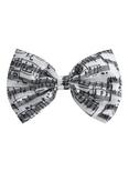 LOVEsick Music Note Hair Bow, , hi-res