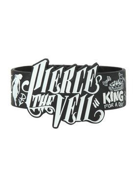 Official Wristband PIERCE THE VEIL Multicoloured ROSES Band One Size