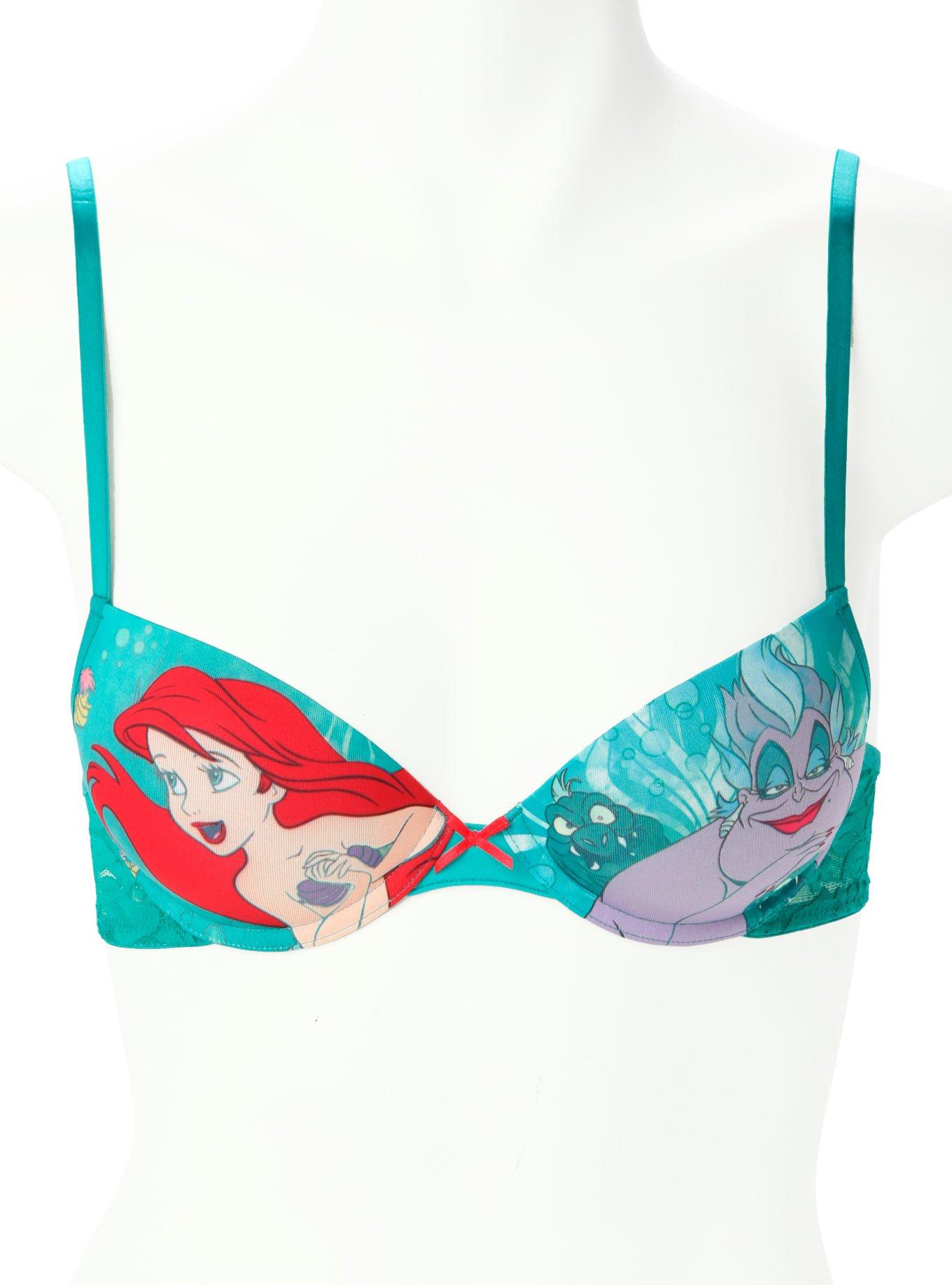 Disney The Little Mermaid Ariel & Ursula J-Hook Bra, , hi-res