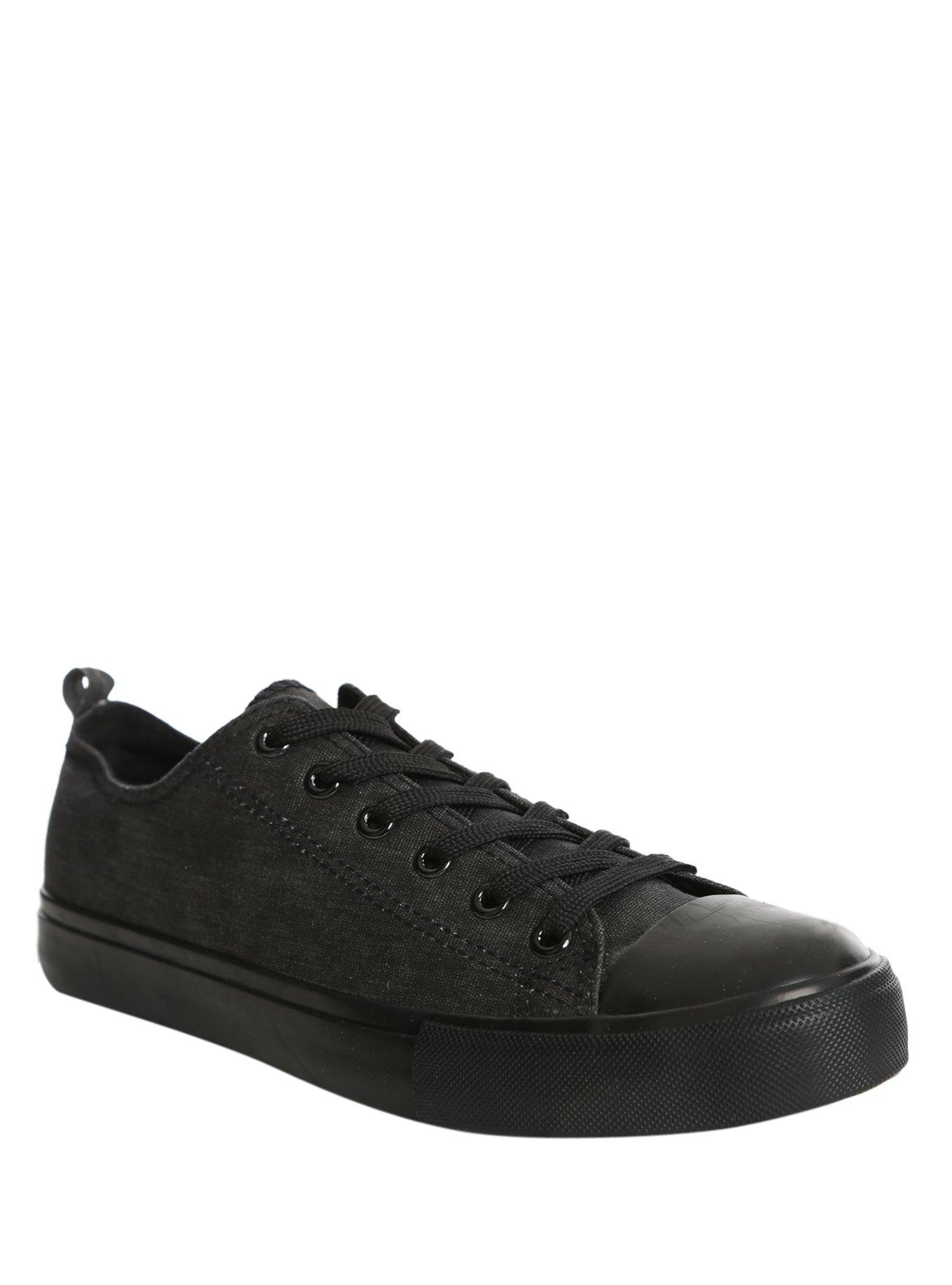 Grey Lace-Up Sneakers, BLACK, hi-res