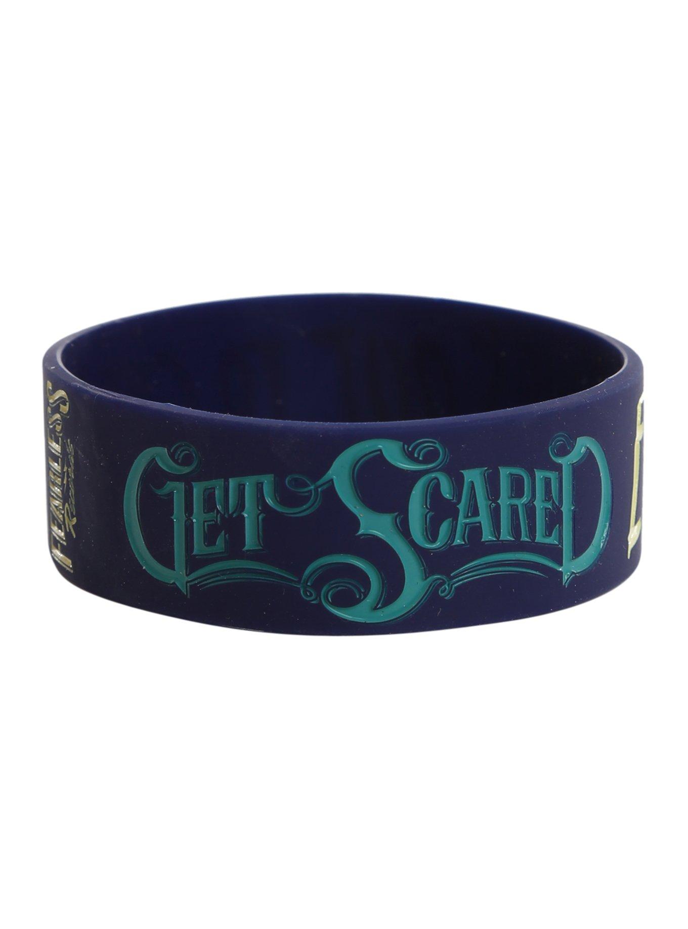 Get Scared Everyone's Out To Get Me Rubber Bracelet, , hi-res