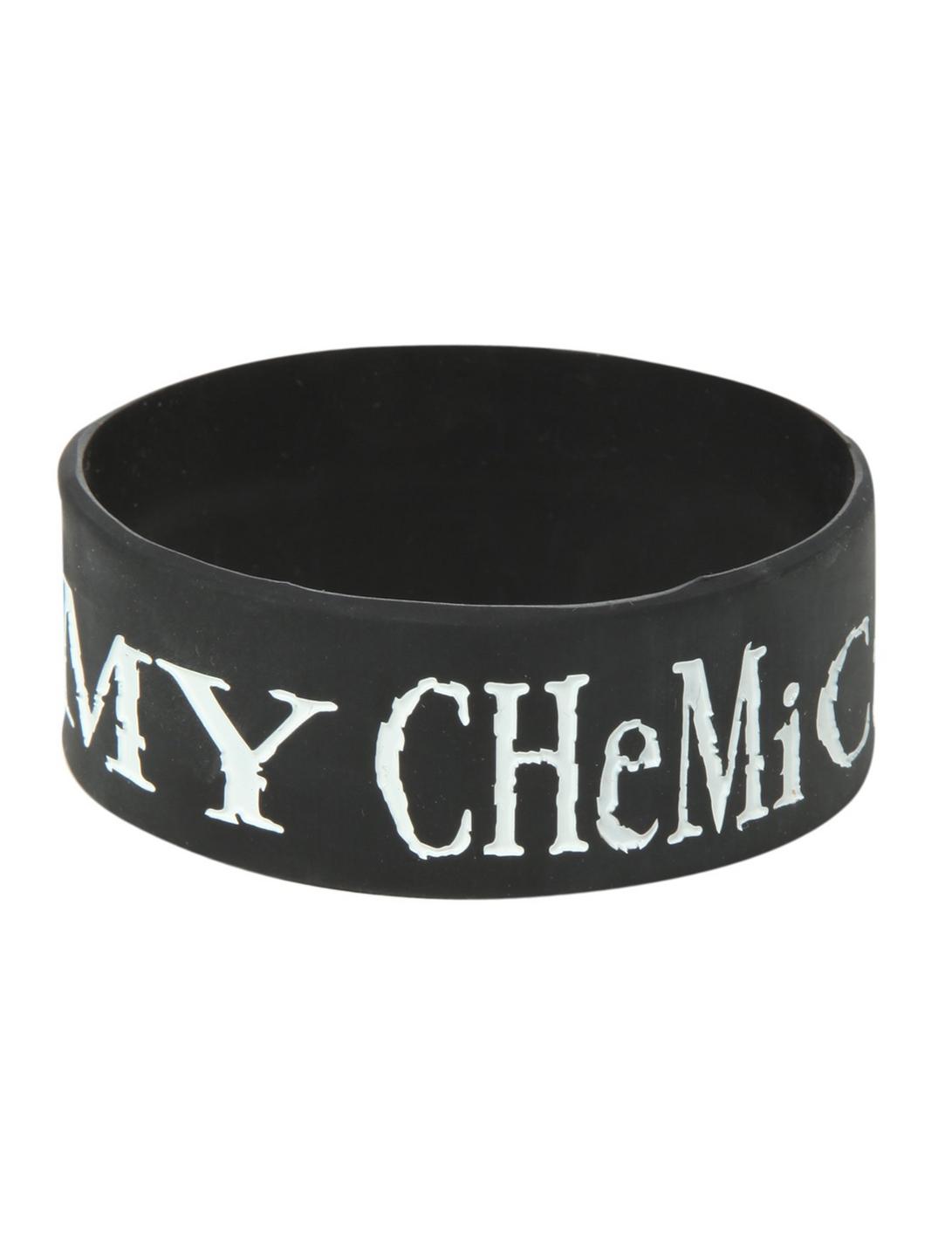 My Chemical Romance Logo Rubber Bracelet, , hi-res