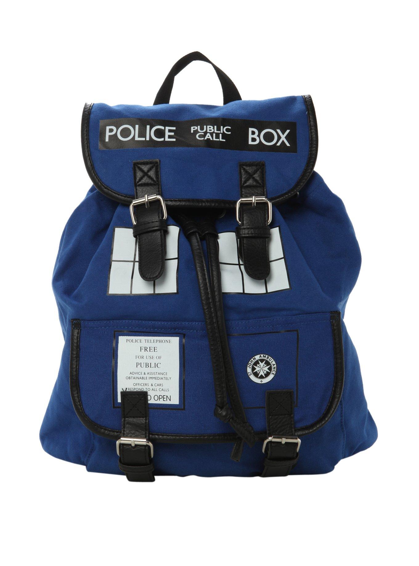 Tardis backpack store