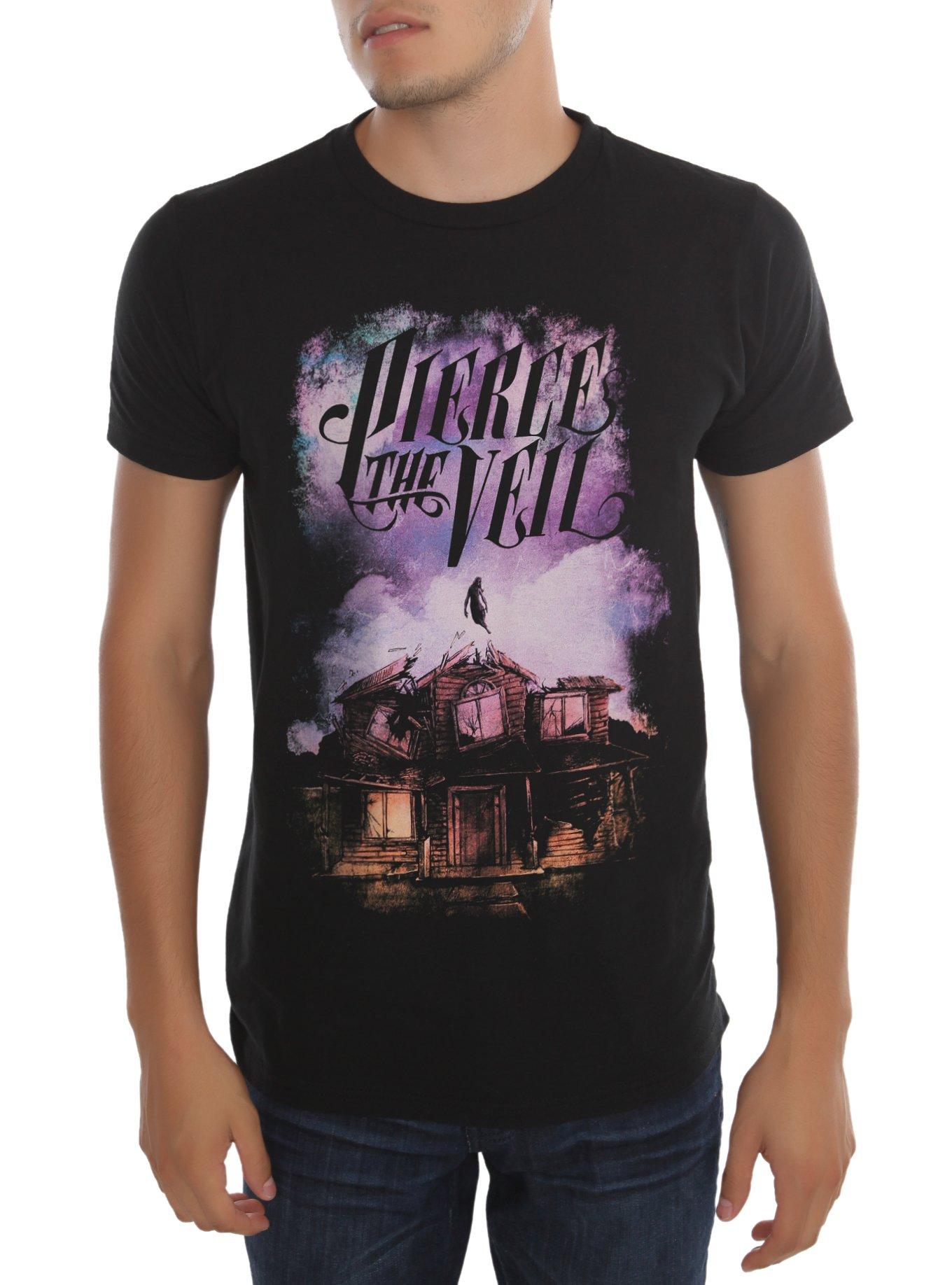 Pierce The Veil Collide With The Sky T-Shirt, BLACK, hi-res