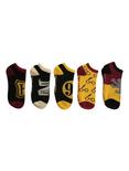 Harry Potter Classic No-Show Socks 5 Pair, , hi-res