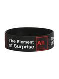 Ah The Element Of Surprise Rubber Bracelet, , hi-res