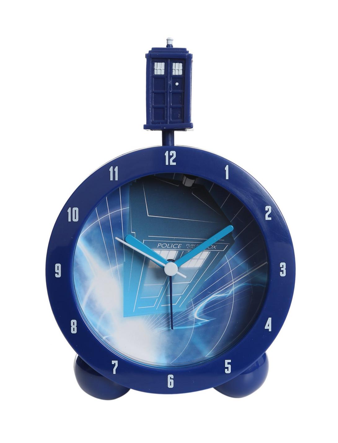 Doctor Who TARDIS Topper Alarm Clock, , hi-res