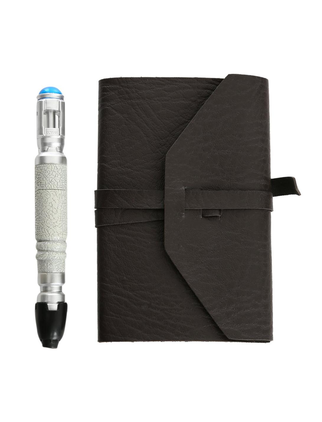 Doctor Who Journal Of Impossible Things With Mini Sonic Screwdriver Pen, , hi-res
