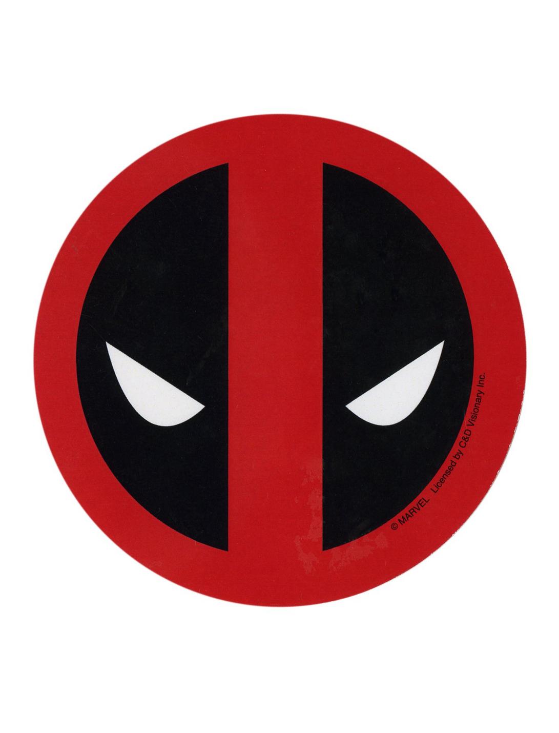 Marvel Comics Deadpool Logo Sticker, , hi-res