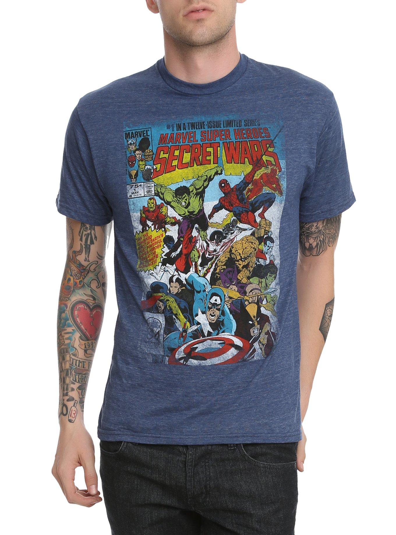 secret wars t shirt