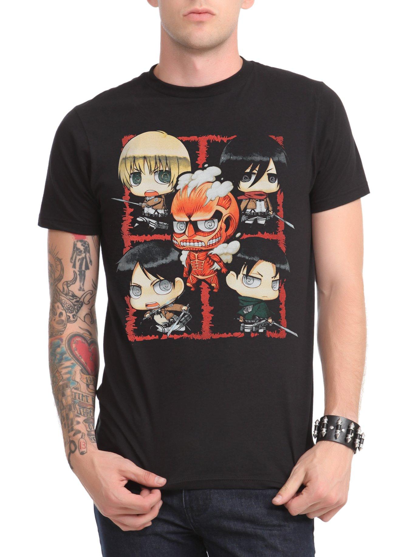 Attack on Titan Shirt, Anime Fan Gift - Ink In Action