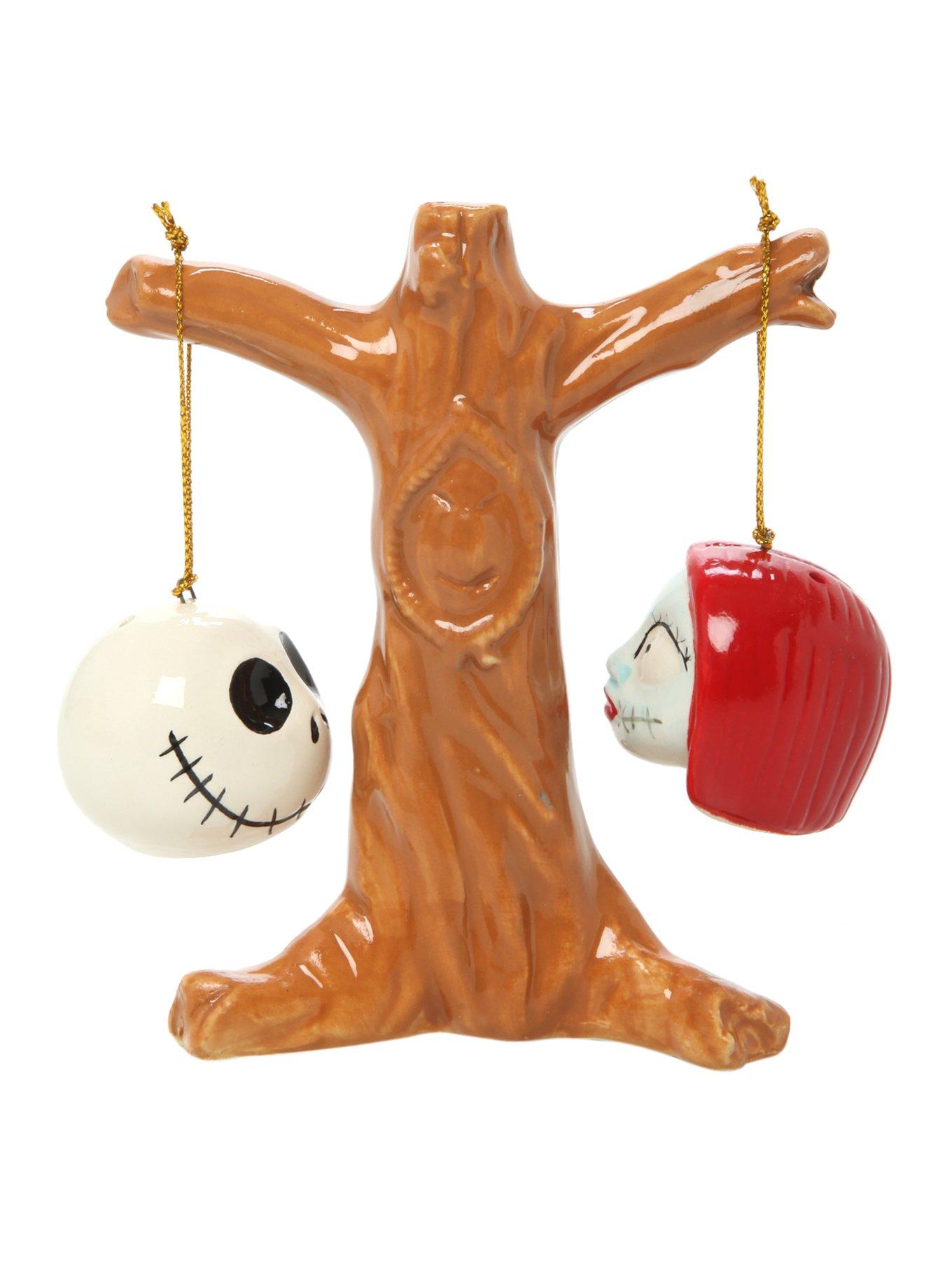 The Nightmare Before Christmas Jack And Sally Heads Salt & Pepper Shakers, , hi-res
