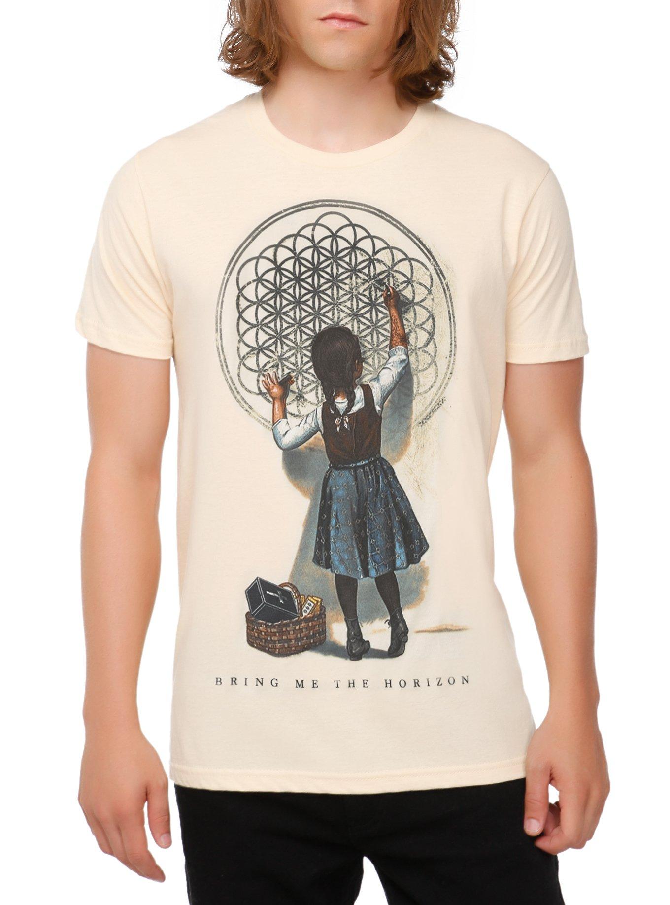 Bring Me The Horizon Chalk T-Shirt, IVORY, hi-res