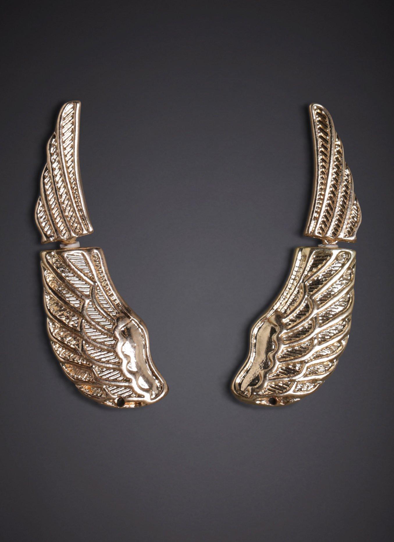 Wing Earrings, , hi-res