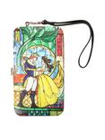 Disney Beauty And The Beast Stained Glass iPhone Hinge Wallet, , hi-res