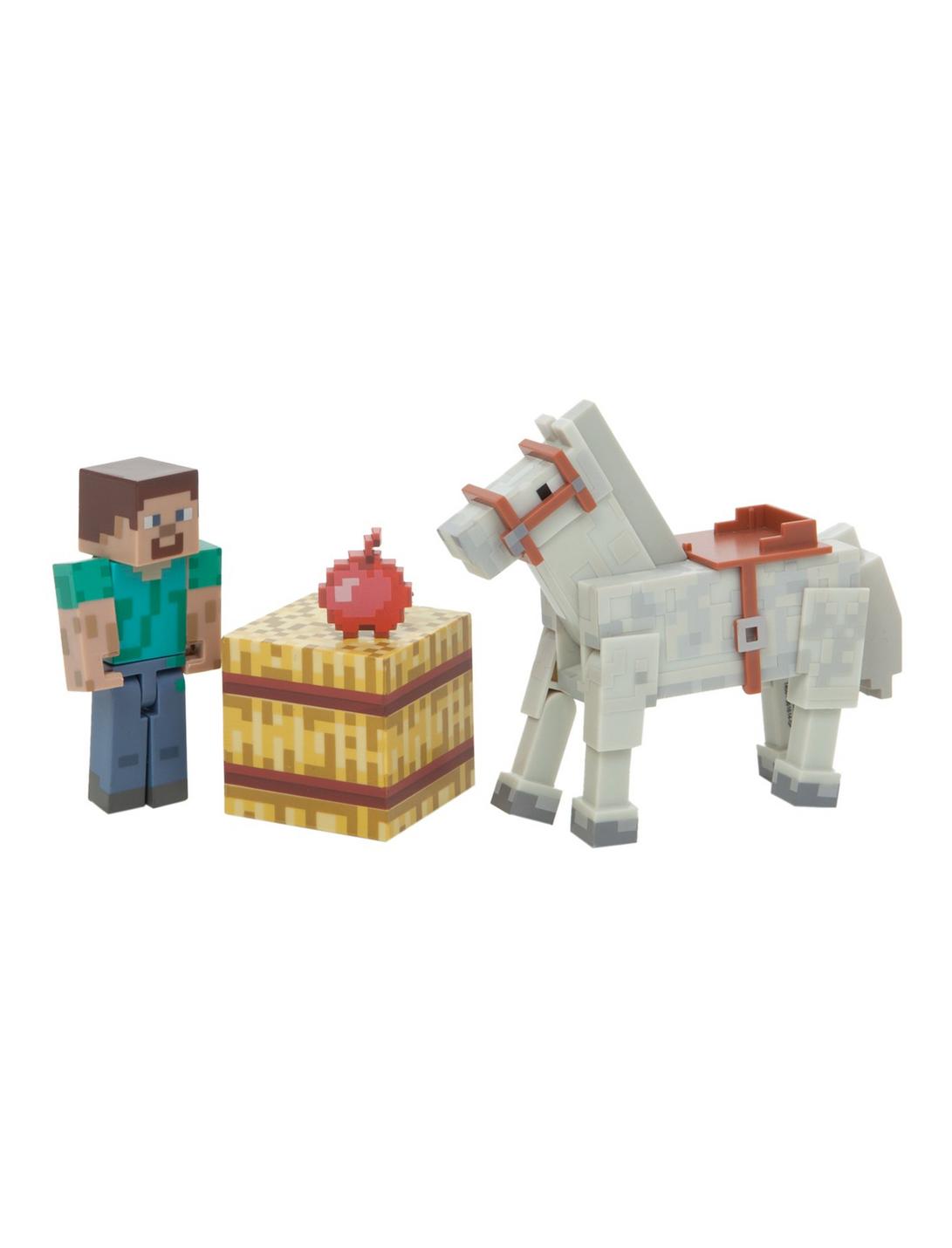 Minecraft Series #2 Steve And Horse Action Figure, , hi-res