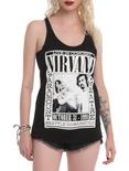 Nirvana Live Poster Girls Tank Top, BLACK, hi-res