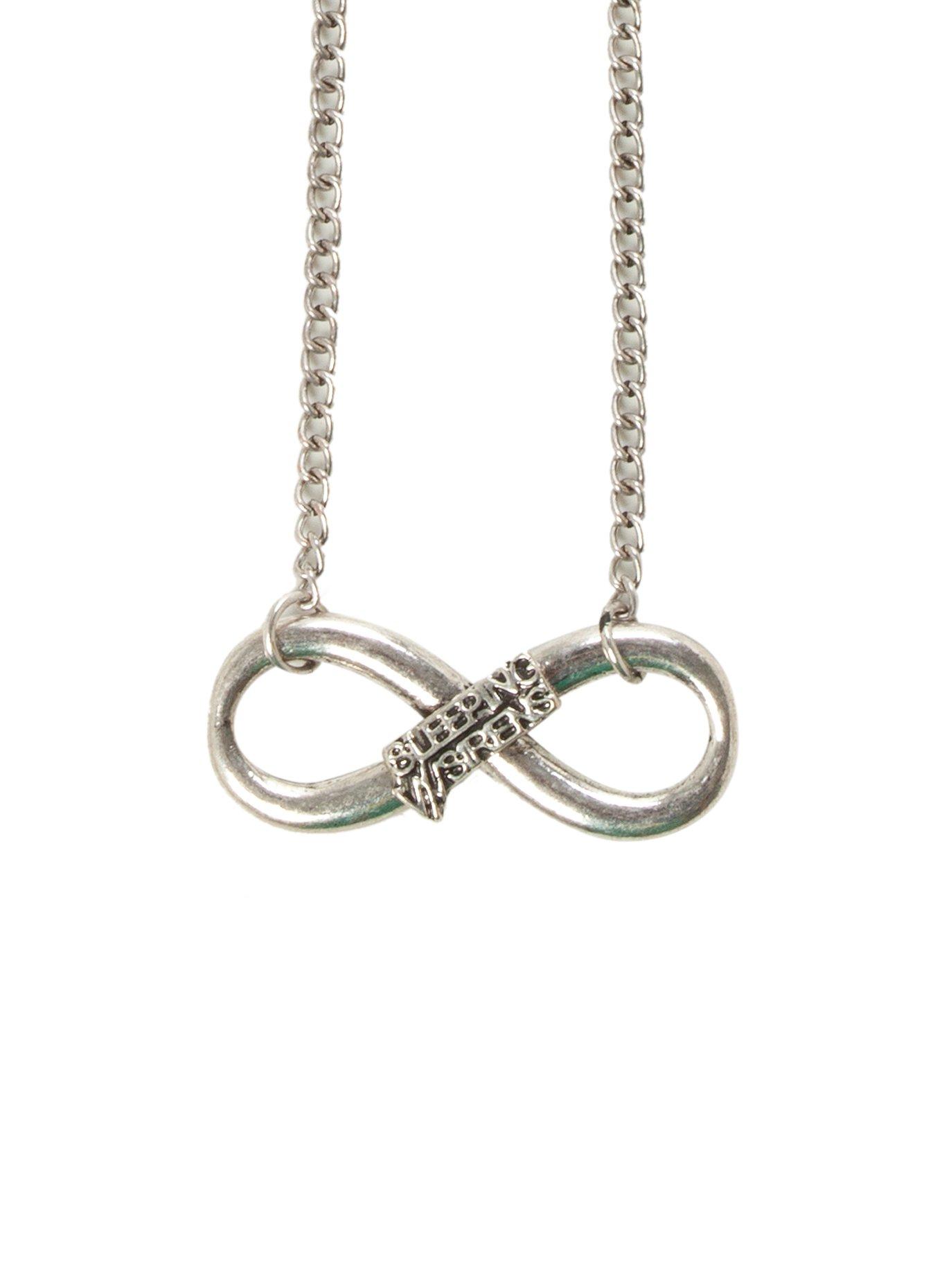 Sleeping With Sirens Infinity Necklace, , hi-res