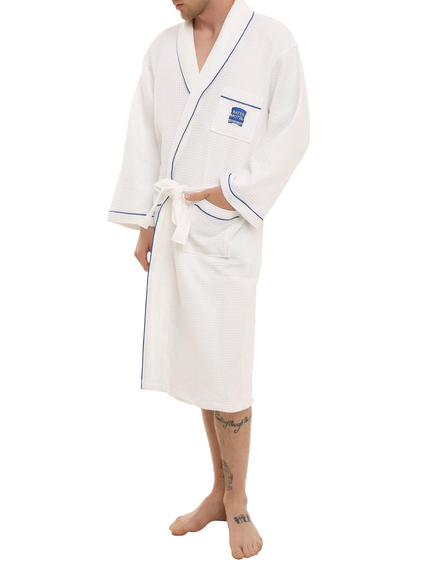 Bates Motel Robe, BLACK, hi-res