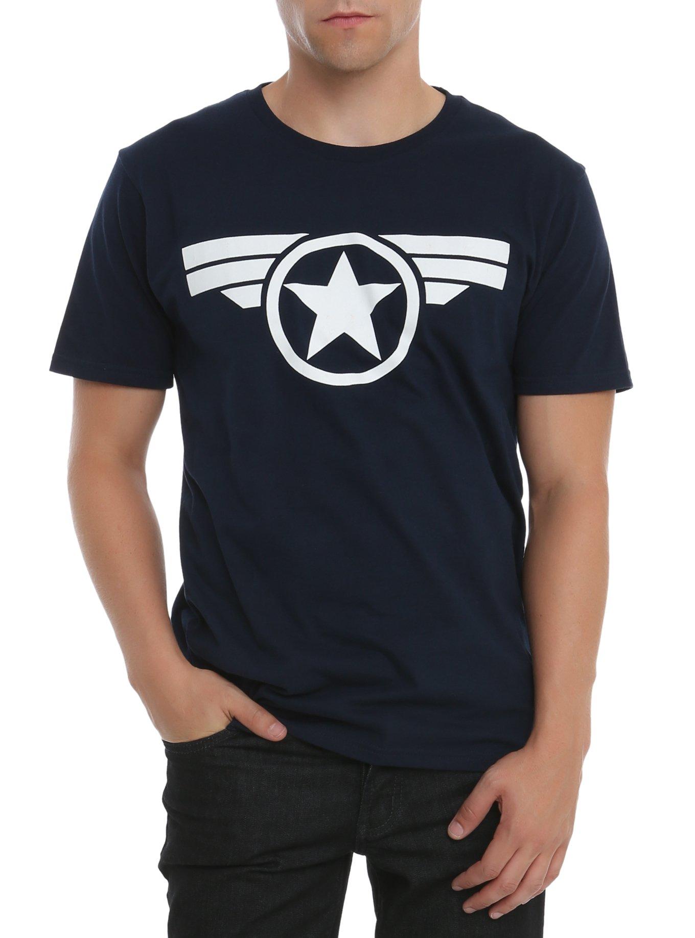 Marvel Captain America: The Winter Soldier Logo T-Shirt, , hi-res