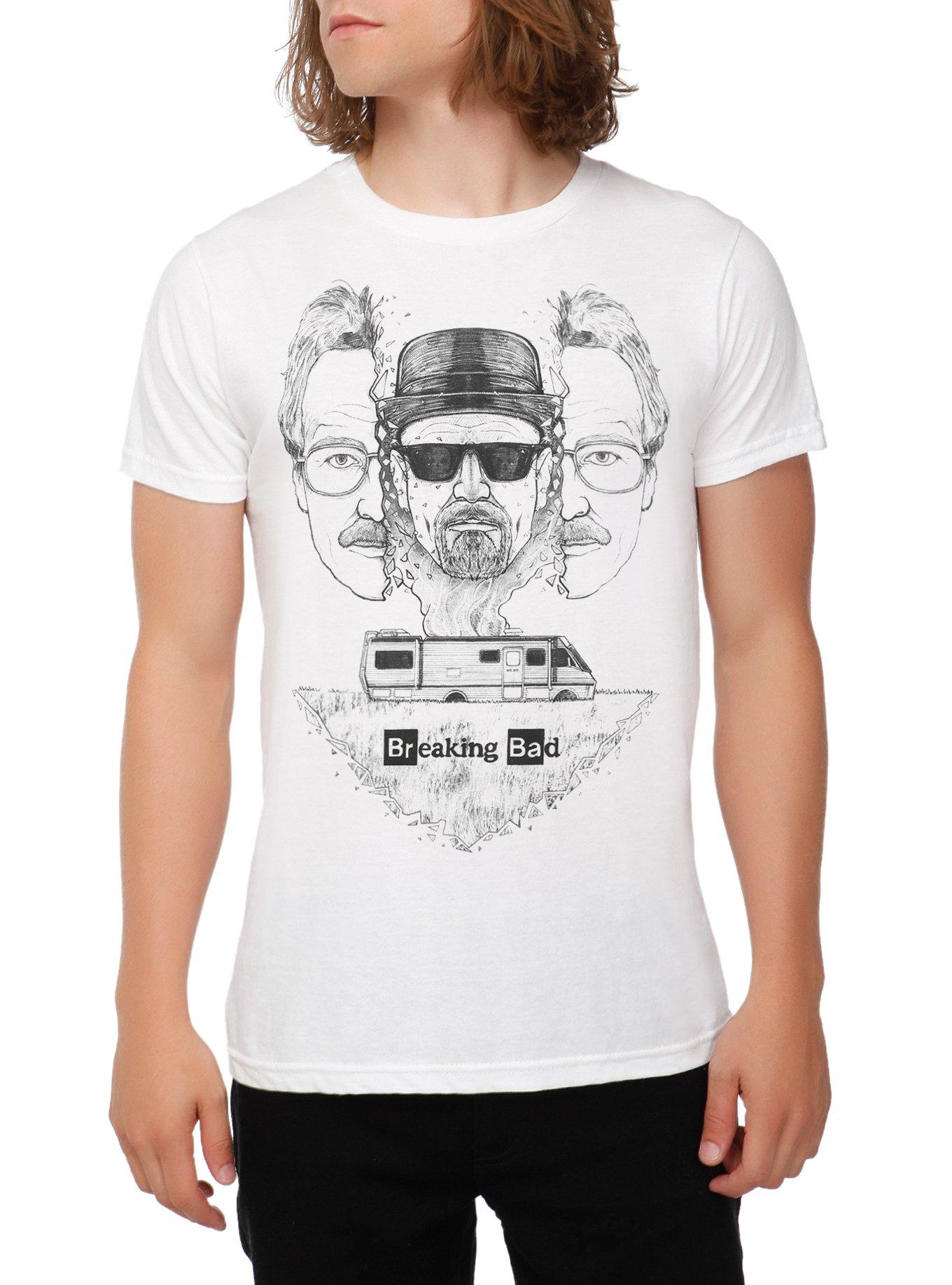 Breaking Bad Heisenberg Inside T-Shirt, BLACK, hi-res